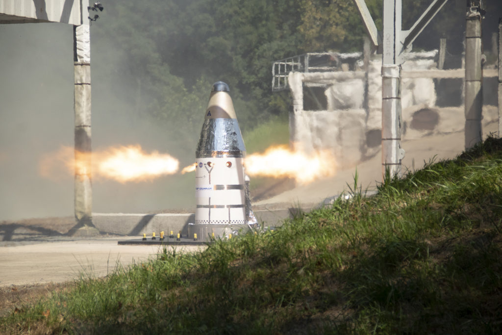 Northrop Grumman Successfully Completes Qualification Motor Test for NASAs Orion Launch Abort System Attitude Control Motor_2.
