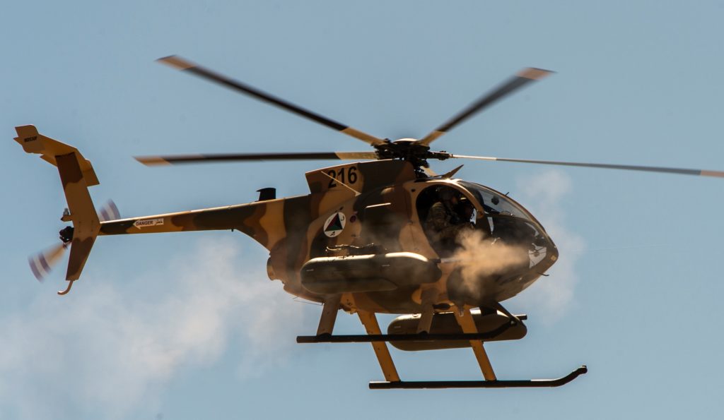 MD Helicopters obtiene un contrato de 50,4 millones de dólares para la flota de MD 530F Cayuse Warrior de la Fuerza Aérea de Afganistán, MD 530F Cayuse Warrior Afghan Air Force
