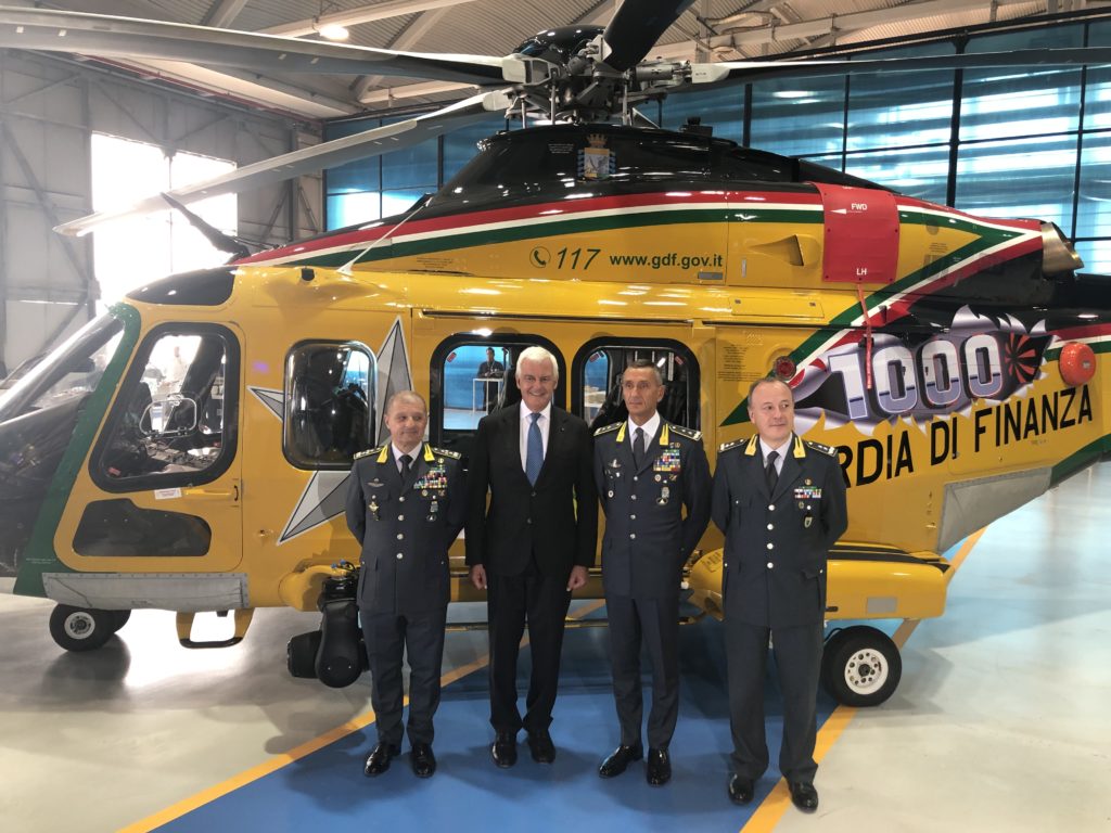 Leonardo delivers 1000 AW139, Leonardo delivers its 1,000th AW139 helicopter – a sales champion to the world market