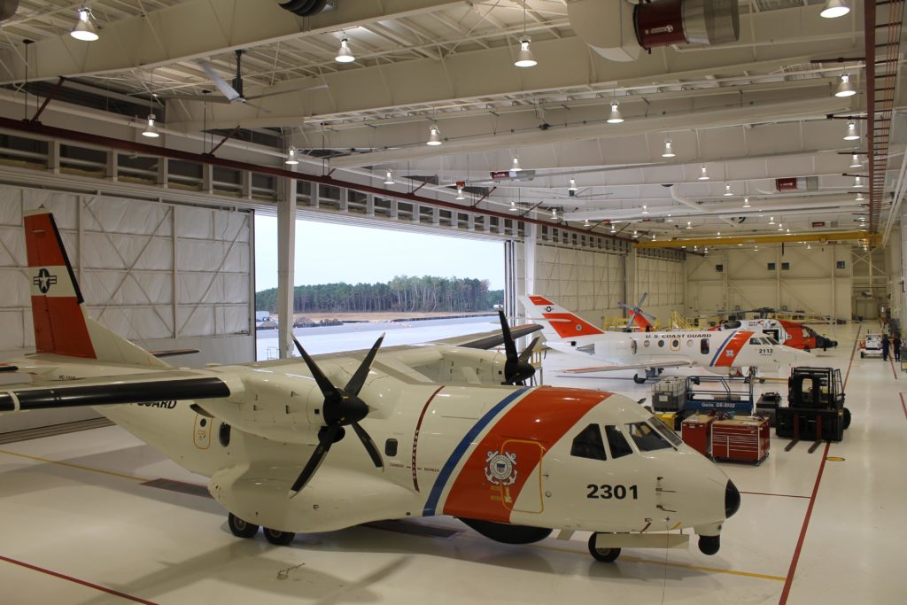 the three different types of aircraft that support Air Station Cape Cod's mission stand ready to launch (2012). 