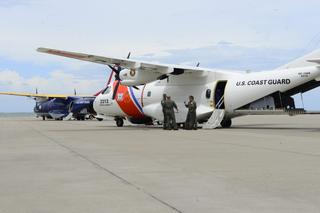 Coast Guard Paramount Hanover, HC-144 Ocean Sentry Air Station Corpus Christi