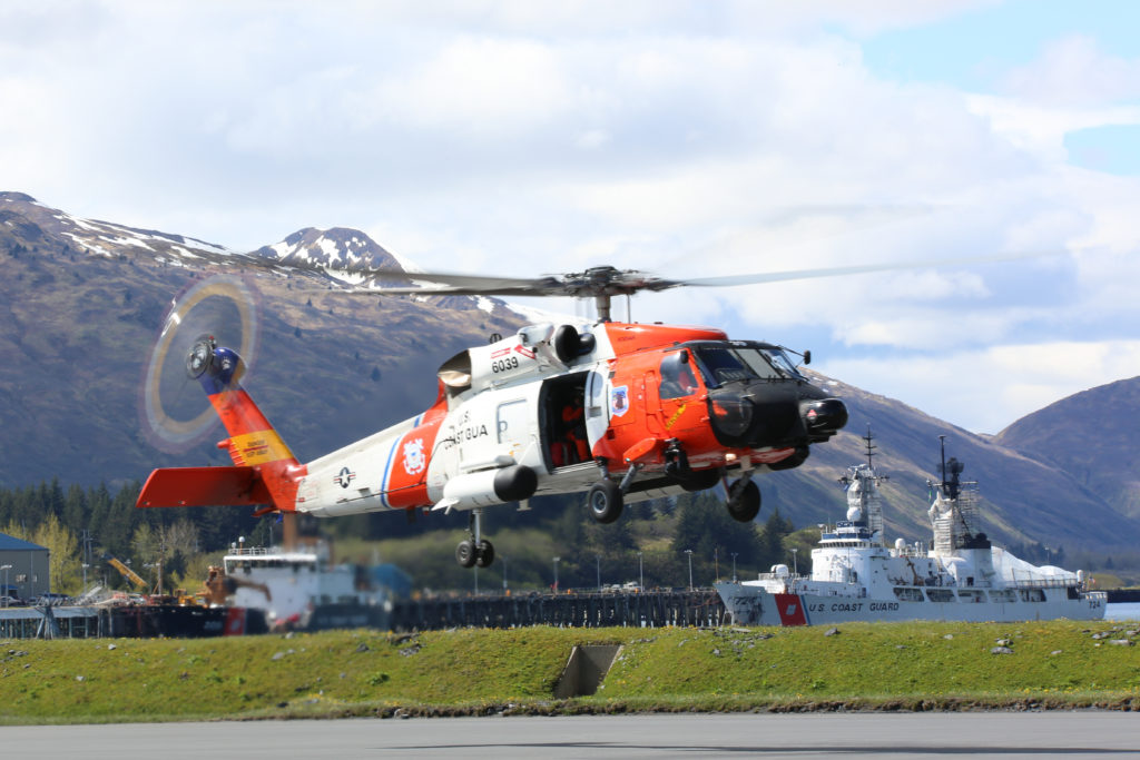 Coast Guard Air Station Kodiak MH-60 Jayhawk helicopter, 