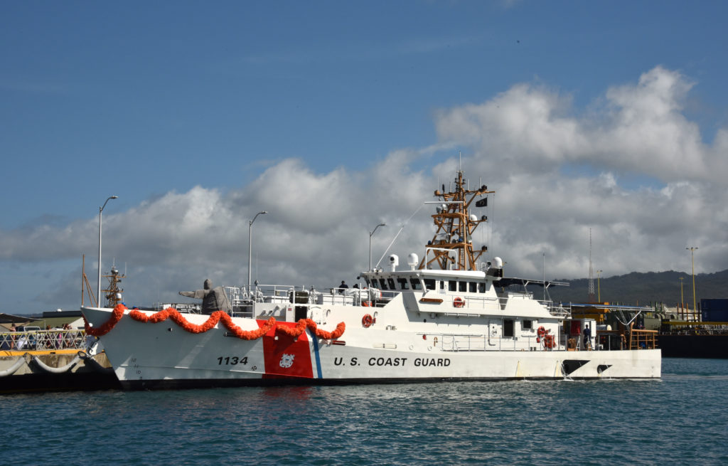 Coast Guard SAREX exercise off Kapalua, Cutter William Hart (WPC 1134)