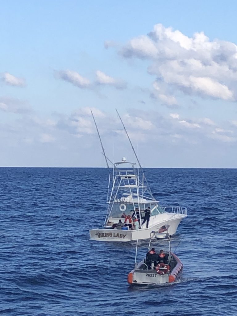 Coast Guard Freeport Bahamas vessel Viking Lady assist mission