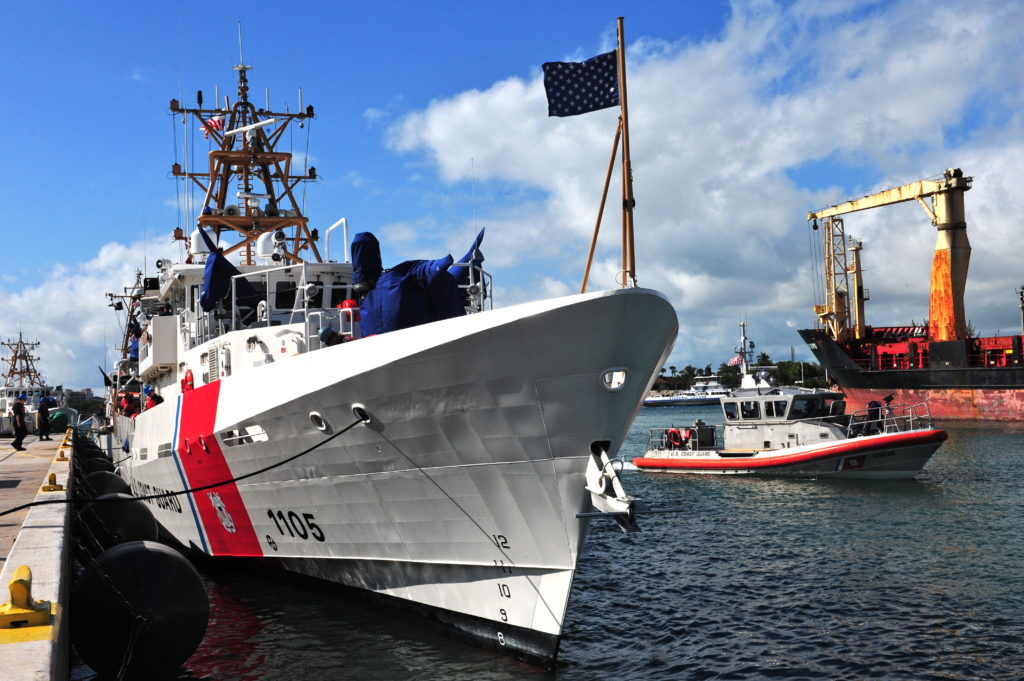 Coast Guard Freeport Bahamas vessel assist mission, Cutter Margaret Norvell
