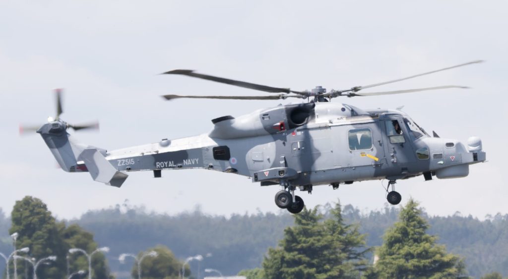 AW159 Wildcat de la Royal Navy (UK).
©Ricardo Brea Muñiz. Leonardo AW159 ADEX, Leonardo Helicopters AW159 ADEX, Leonardo Helicopters promociona los AW159, AW101 y AWHERO en ADEX 2019