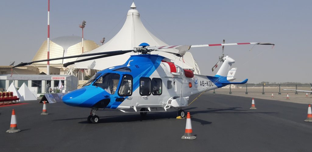 Leonardo AW169, Kuwait Aviation Show. 
