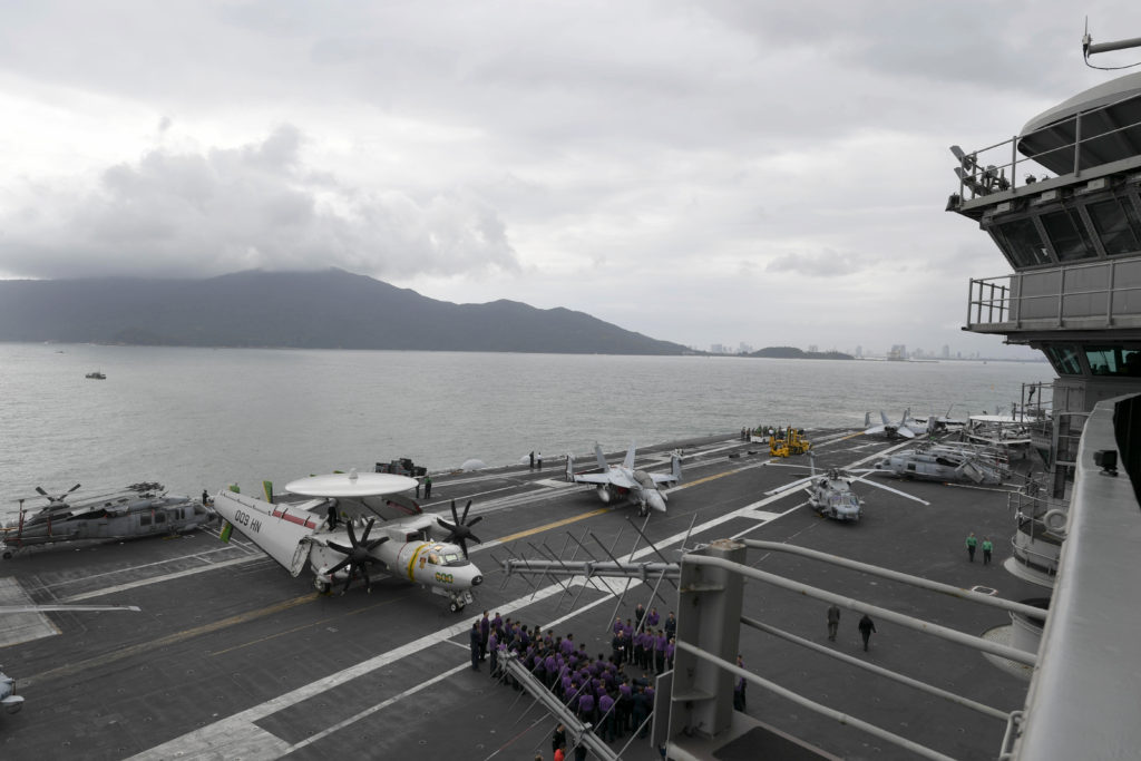 USS Theodore Roosevelt Strike Group arrives in Vietnam