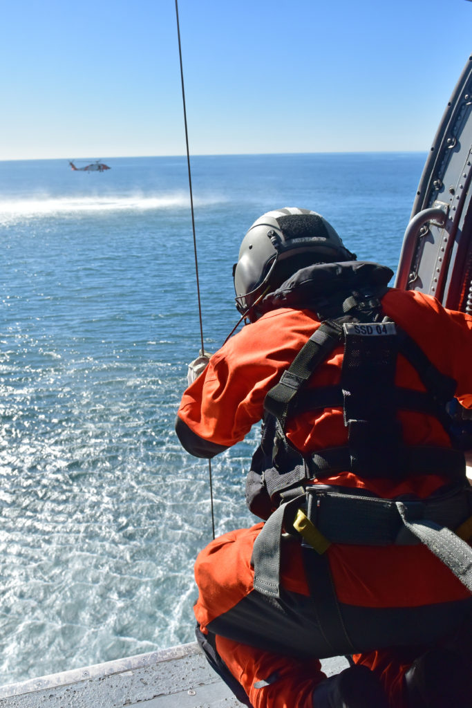 Coast Guard medevac cruise ship passenger 40 miles off San Diego coast. 