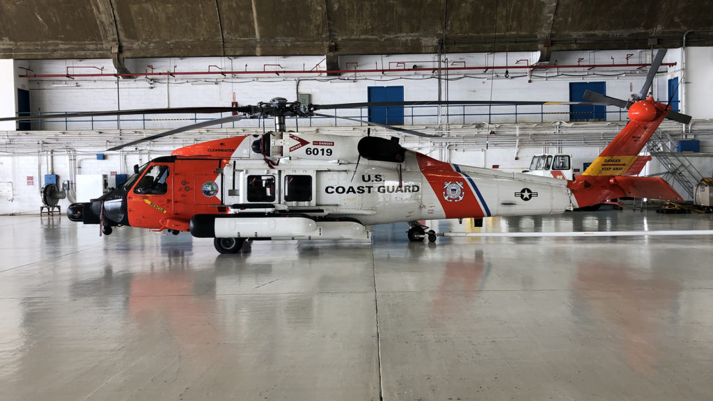 Coast Guard MH-60T rescue 2 boaters in the Mona Passage