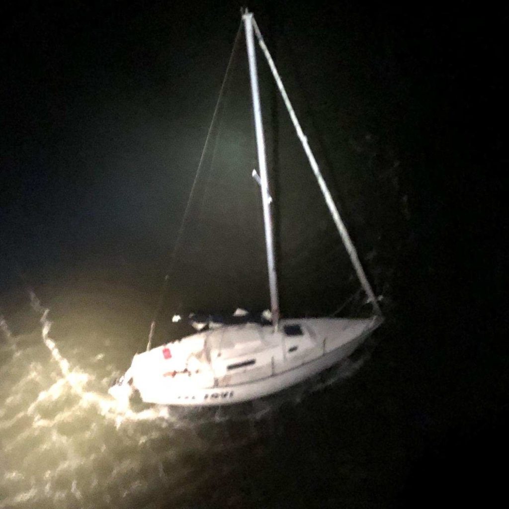Coast Guard rescues man from disabled sailing vessel in St. Augustine