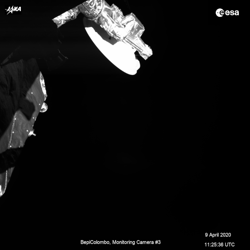 ESA: BepiColombo fotografía la Tierra por última vez en su camino a Mercurio.