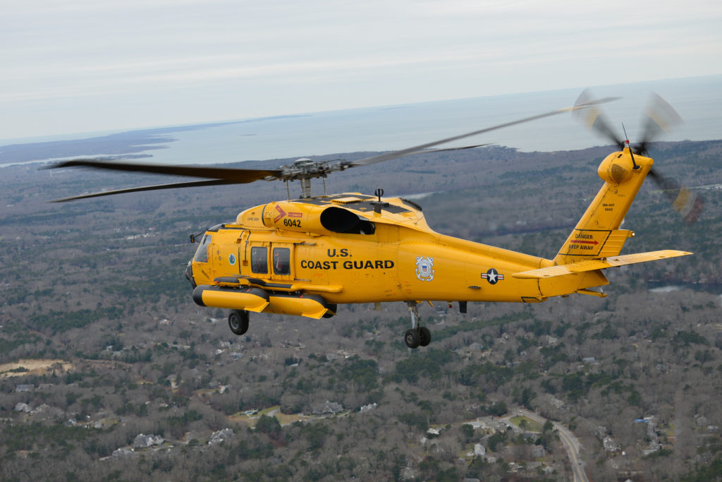 Coast Guard suspends search for missing kayaker in Raritan Bay, N.Y. MH-60 Jayhawk Air Station Cape Cod.