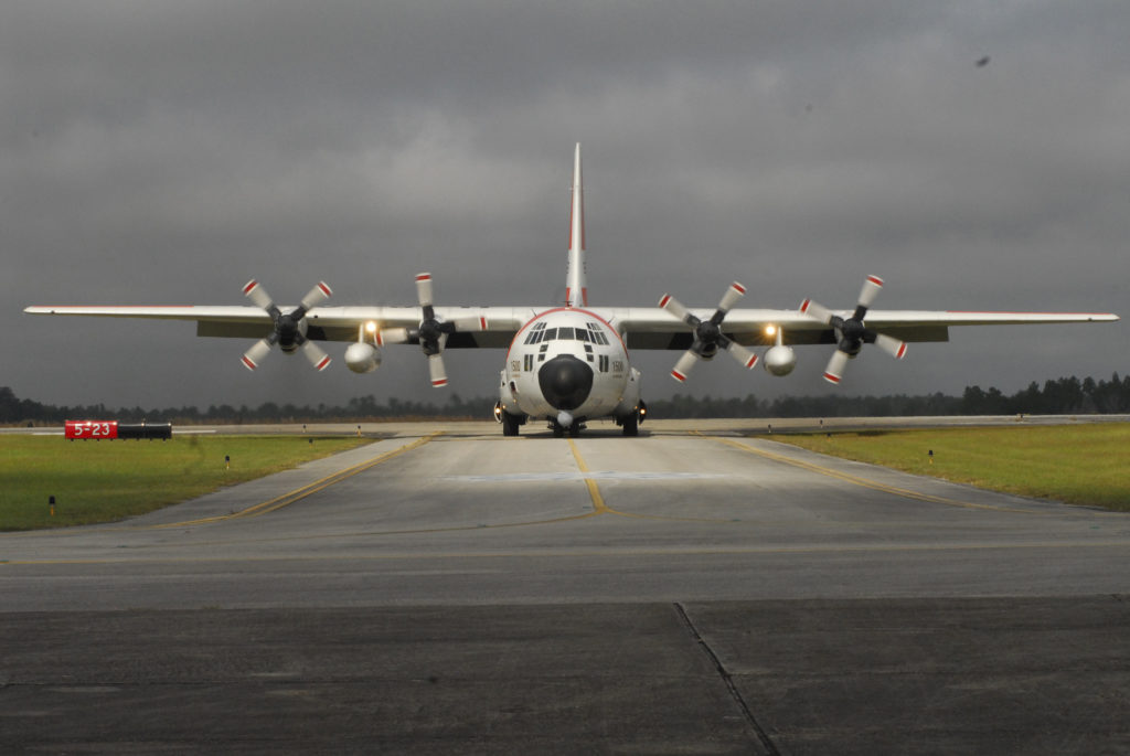 A Coast Guard HC-130 Hercules aircrew located two people on an overdue vessel 23 nautic miles off Homosassa, Florida Friday HC-130 Hercules. HC-130 Hercules Air Station Clearwater.