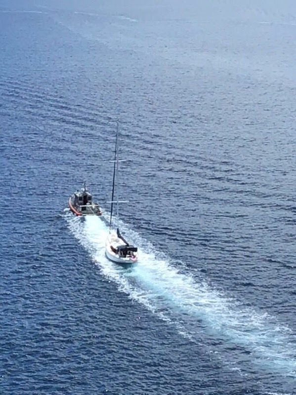 Coast Guard, partner agencies respond to explosion aboard sailboat