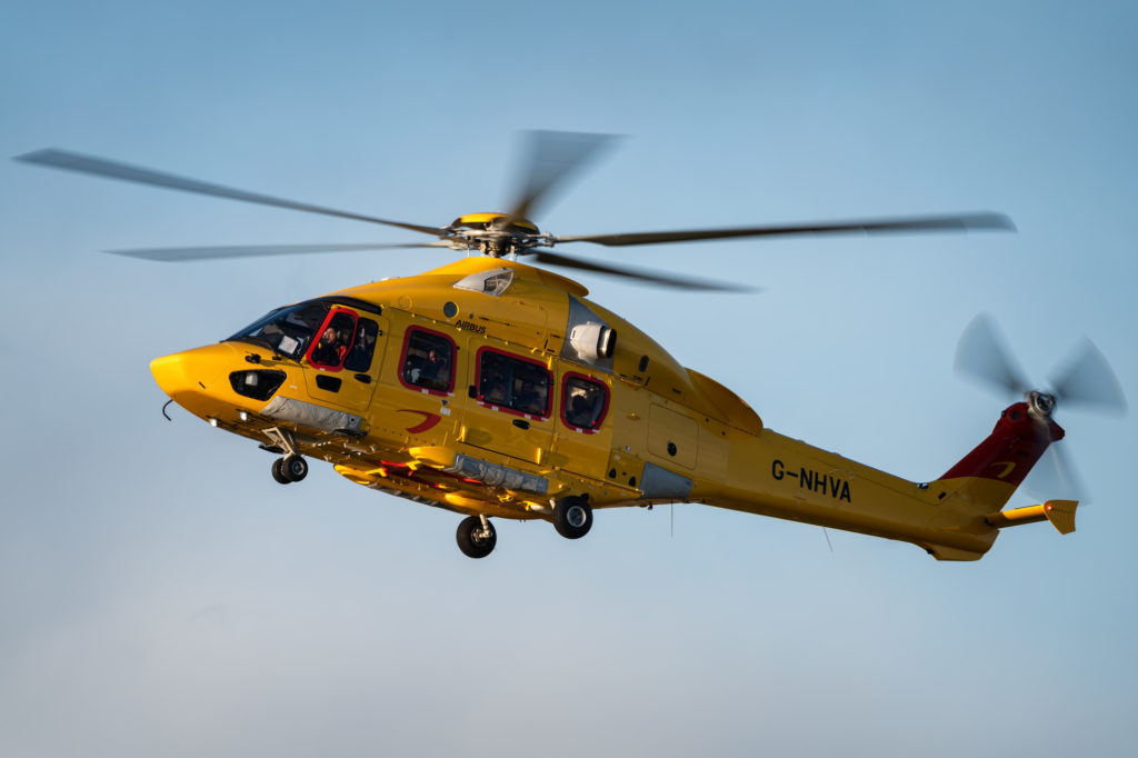 La flota de helicópteros H175 de NHV supera las 40.000 horas de vuelo. Airbus Helicopters H175 NHV. Noordzee Helikopters Vlaanderen H175.