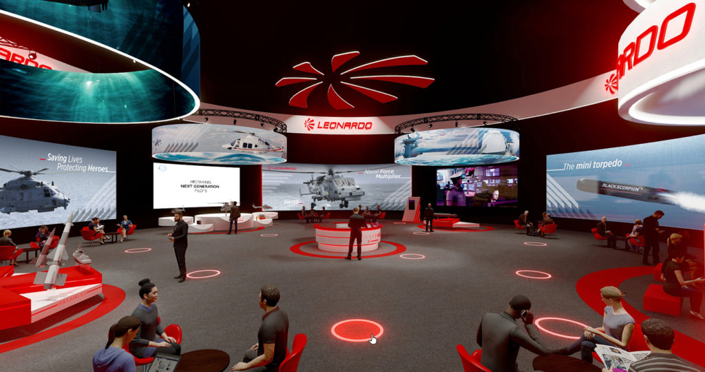 La primera exposición virtual de Leonardo se centra en las capacidades navales para la seguridad marítima en Oriente Medio.