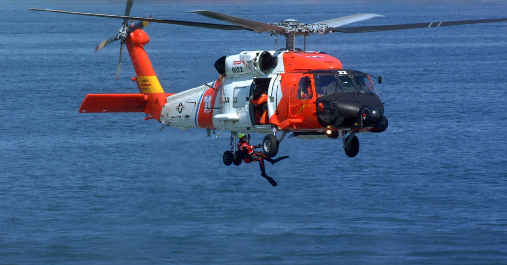 Coast Guard rescues 1 and searching 2 fishers 85 nm off Cape Flattery, MH-60 Jayhawk Air Station Astoria