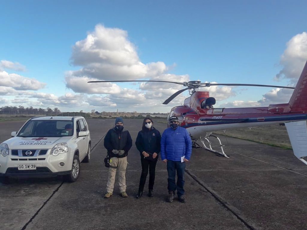 Fundación Airbus, Cruz Roja Chile, Kipreos y SumaAir trabajan conjuntamente en la lucha para frenar el COVID-19 en Chile, Airbus Helicopters H125