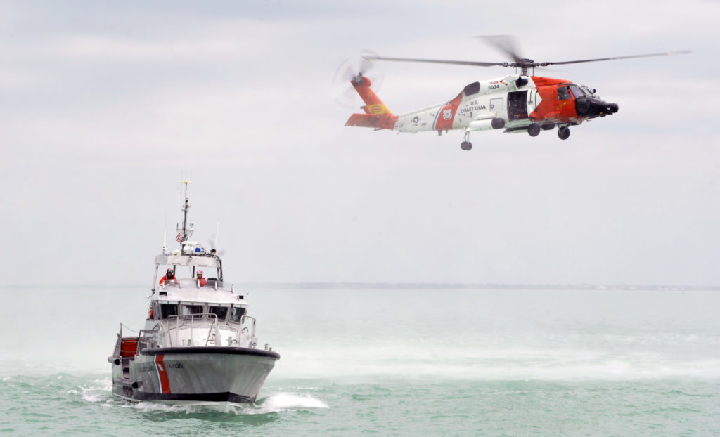 Coast Guard assists fishing boat Kayden Nicole off Key West, MH-60 Jayhawk Air Station Clearwater