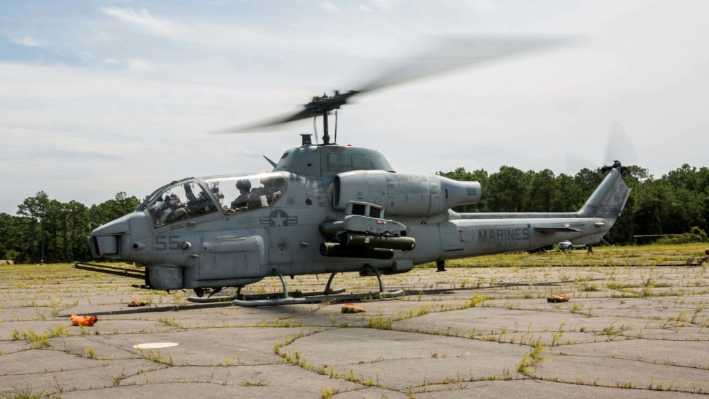 U.S. Marine Corps retired Bell AH-1W Super Cobra after 34 years of service