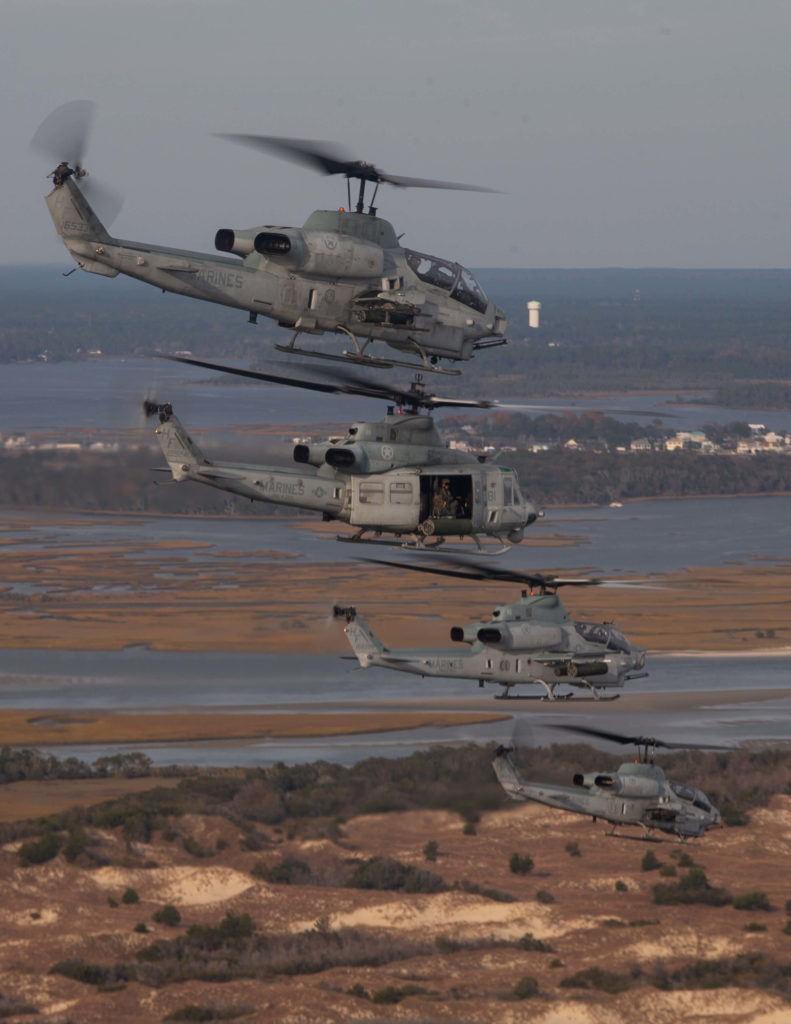 U.S. Marine Corps retired Bell AH-1W Super Cobra after 34 years of service