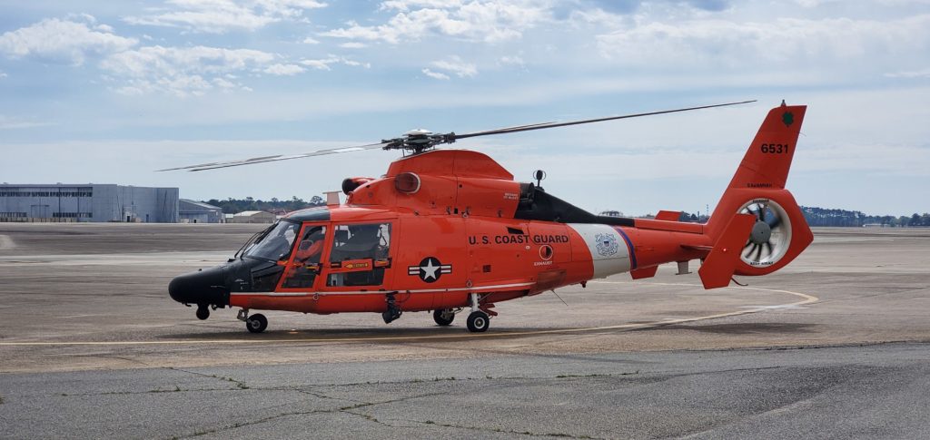Coast Guard and Georgia Department of Natural Resources Rescue two people near St Catherines Sound