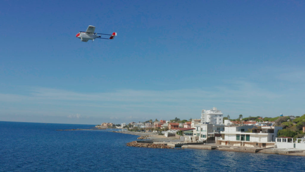 Leonardo, Telespazio and Bambino Gesù Children’s Hospital test the use of drones for sanitary material delivery