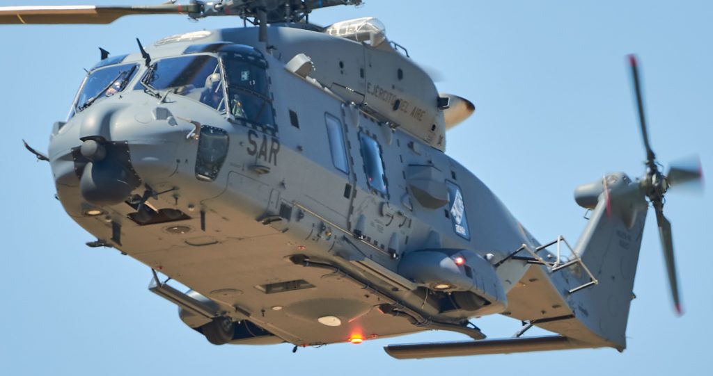 NHIndustries (Airbus Helicopters, Leonardo y Fokker) han entregado el primer NH90 para el 803 Escuadrón SAR, Ala 48, del Ejército del Aire
