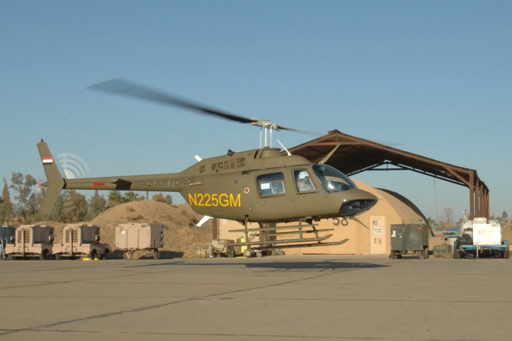 35 años del helicóptero Bell TH-57 Sea Ranger en el AHTS