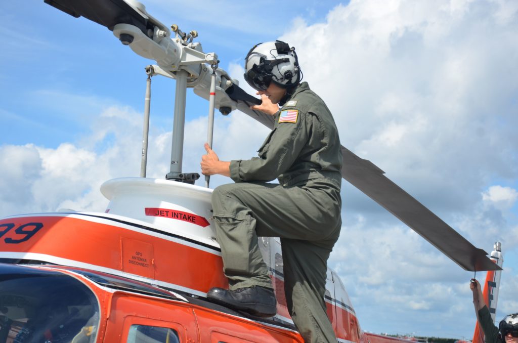 35 años del helicóptero Bell TH-57 Sea Ranger en el AHTS