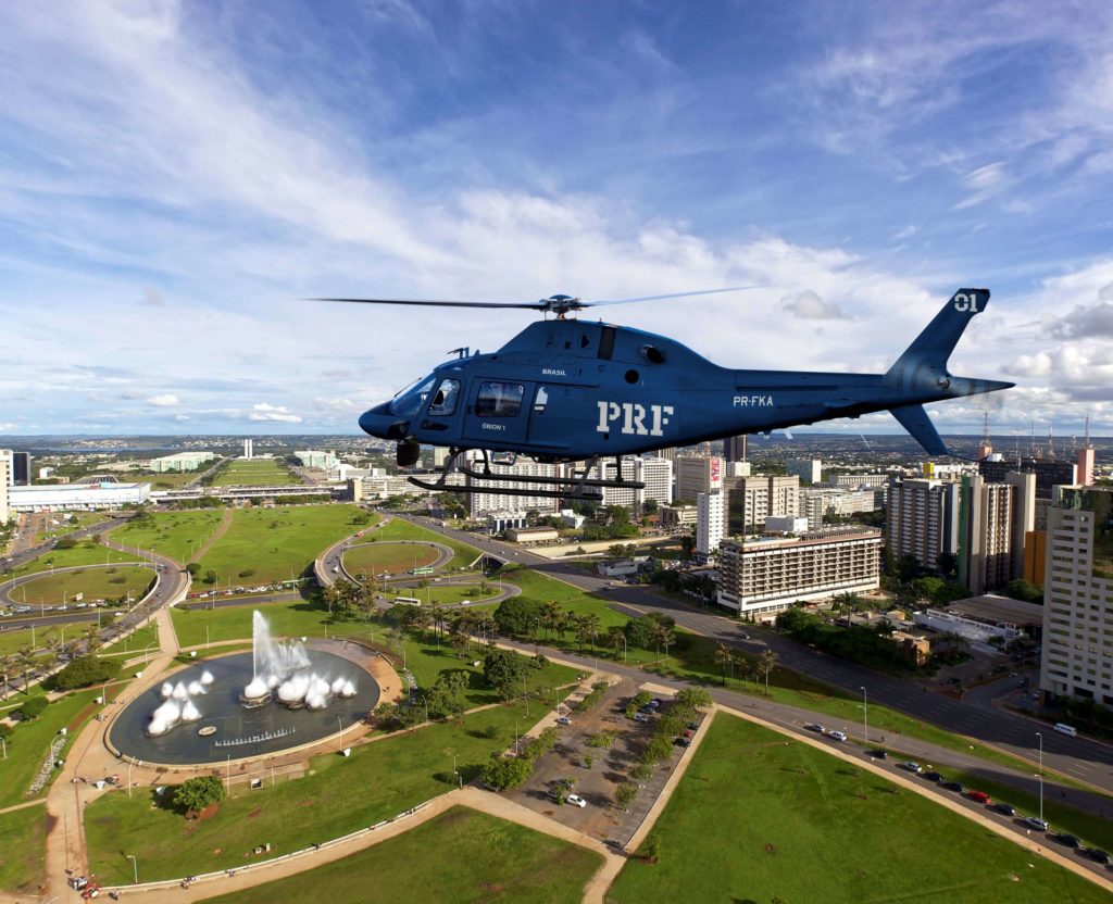 6 helicópteros Leonardo AW119Kx para la Polícia Rodoviária Federal, Brasil