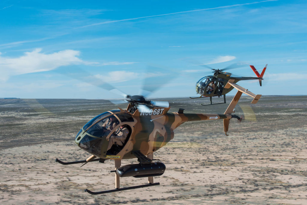 MD Helicopters (MDHI) recibe un contrato del US Army para soporte de los MD 530F Cayuse Warrior de Afganistán