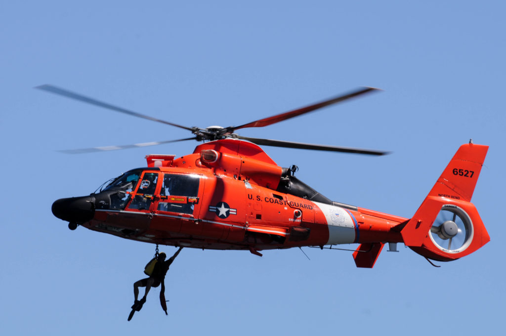Coast Guard, partners medevac injured hiker near Cape Arago State Park, OR