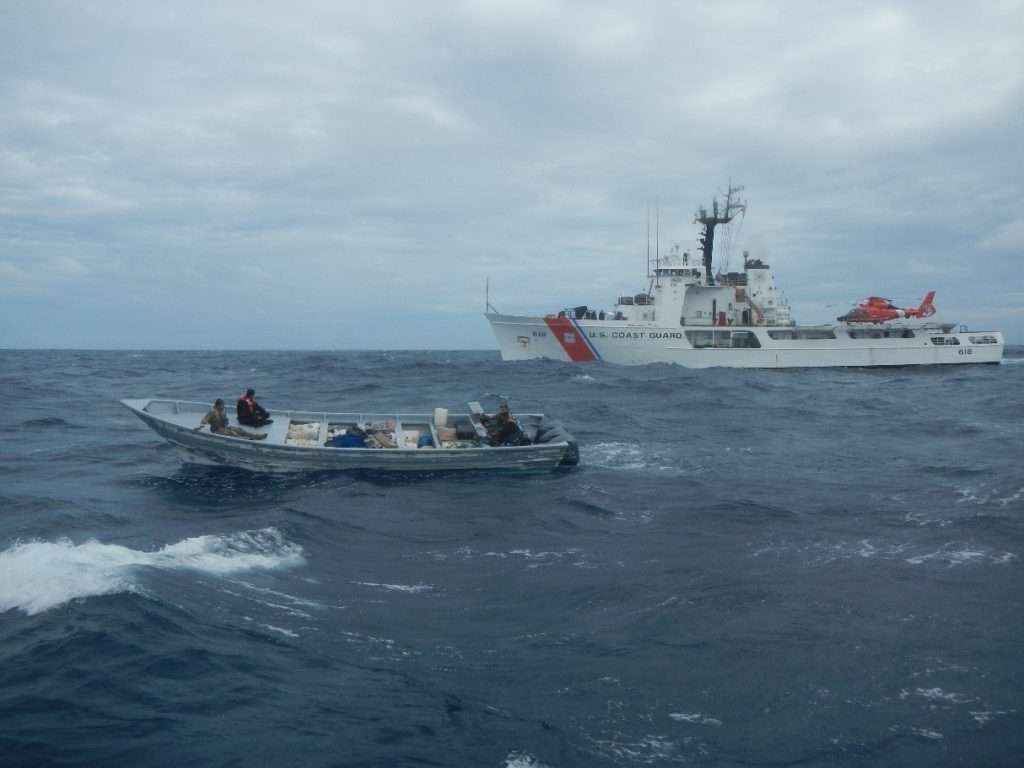 Coast Guard Cutter Active and HITRON interdicted 159 million of cocaine