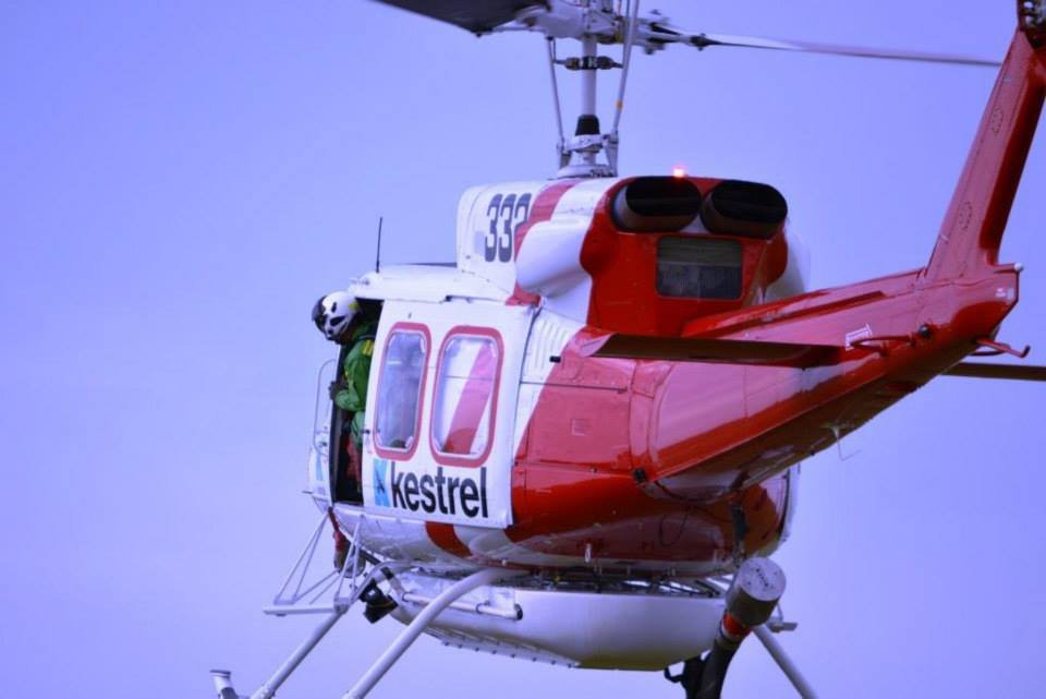 Kestrel Aviation y sus helicópteros Bell para apagar fuegos en Australia