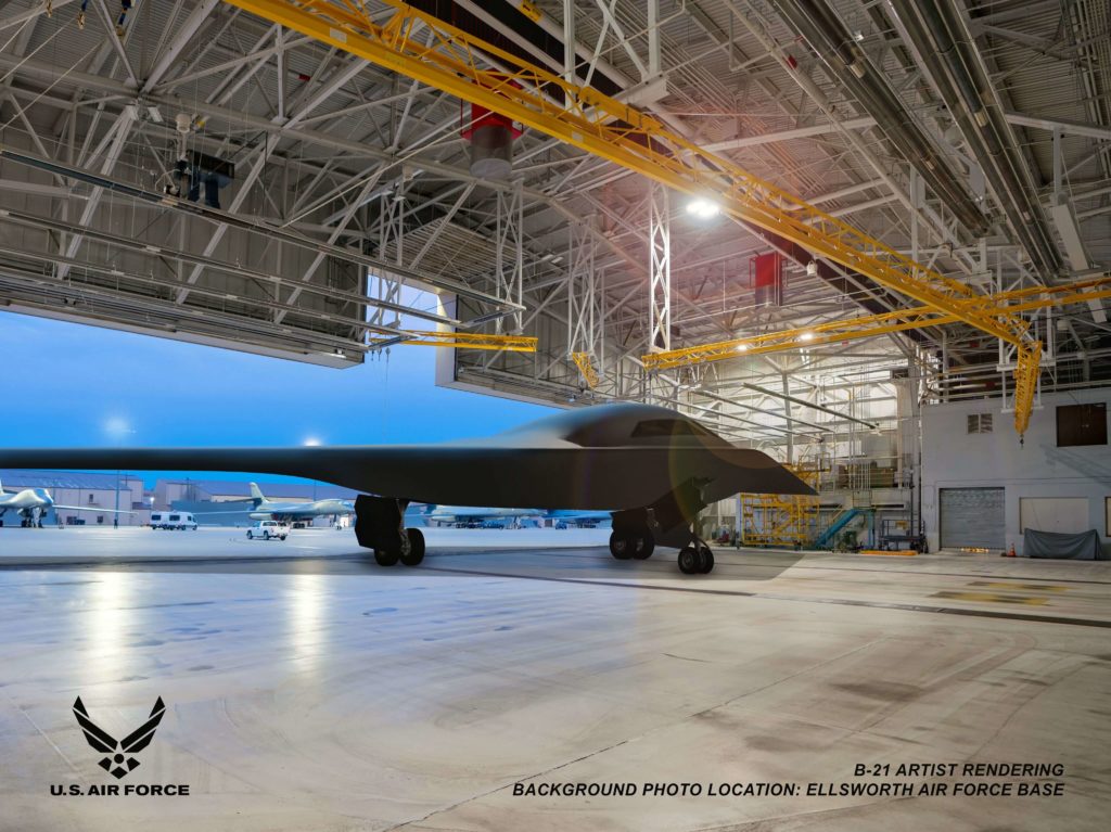Northrop Grumman está fabricando los dos primeros aviones B-21 Raider