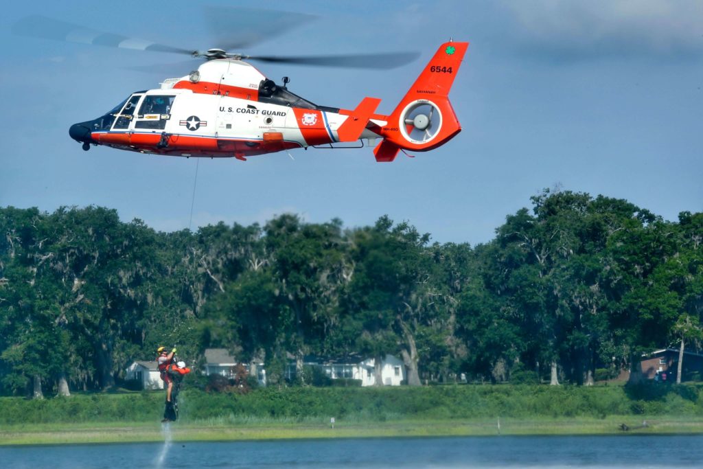 Coast Guard medevac man from vessel 179 nm east of Charleston