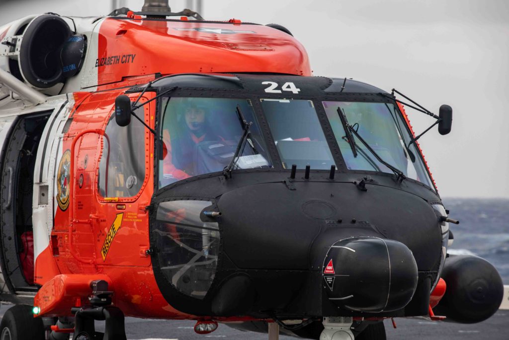 Coast Guard and Navy combine efforts to medevac ill mariner to Bermuda