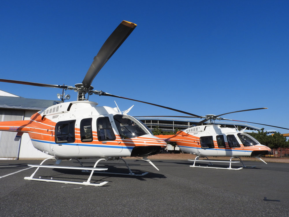 Primeros dos helicópteros Bell 407GXi entregados en Japón