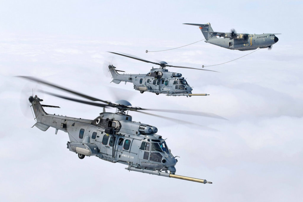 Airbus A400M: campaña de certificación para el repostaje de helicópteros