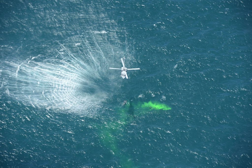 Coast Guard, Navy, Marines, and USAF conduct search and rescue exercise