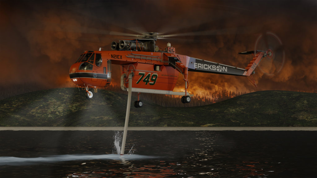 Erickson S-64F+, el futuro helicóptero de carga pesada operativo en 2024