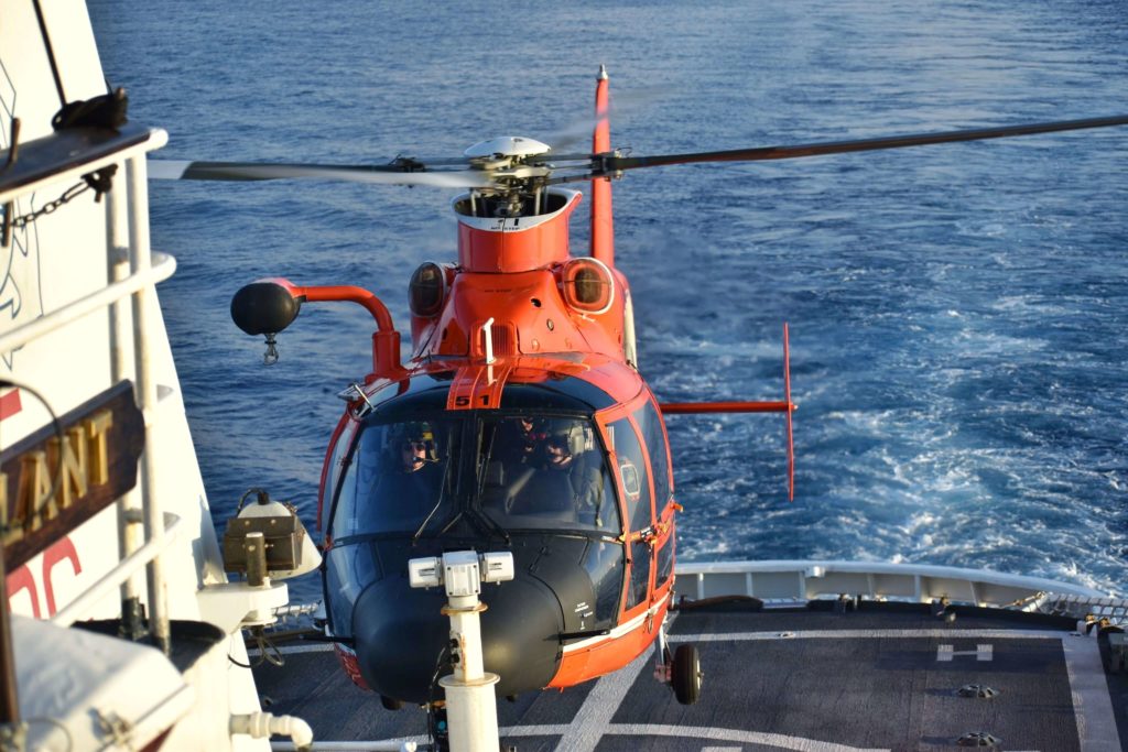 The USCGC Tahoma returns home from 79-day counter-narcotics patrol