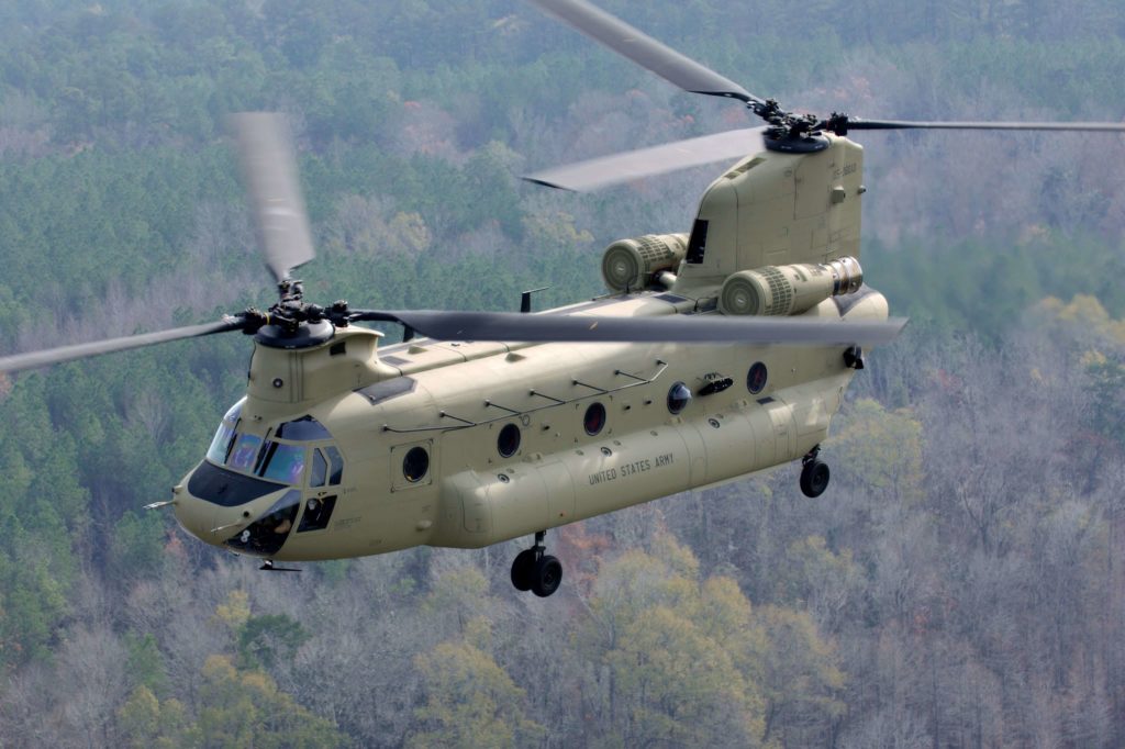 La RAF será el segundo operador en el mundo del CH-47F Chinook Block II