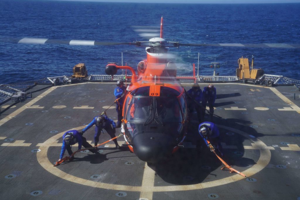 Coast Guard Cutter Stratton returns home following 105-day deployment