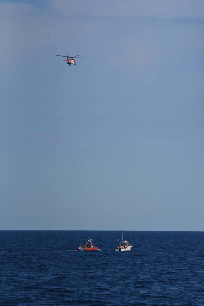 Coast Guard rescue 4 people aboard 32 nautical miles off Wachapreague