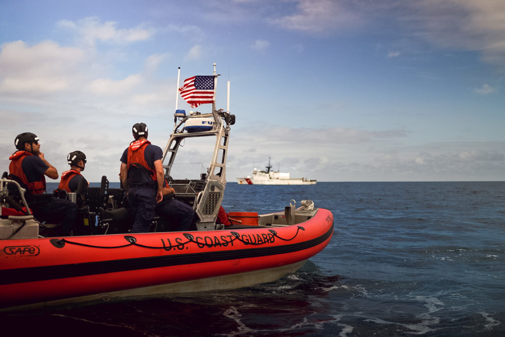The USCGC Tahoma returns home from 79-day counter-narcotics patrol