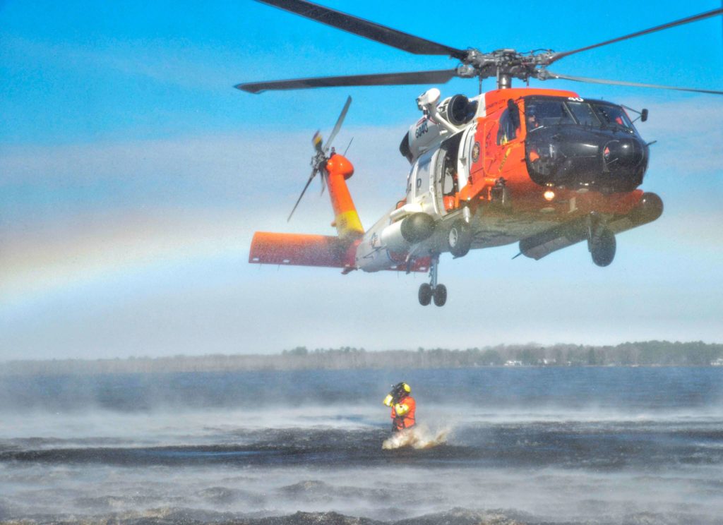 Coast Guard rescue 7 from sport fishing boat beset by weather