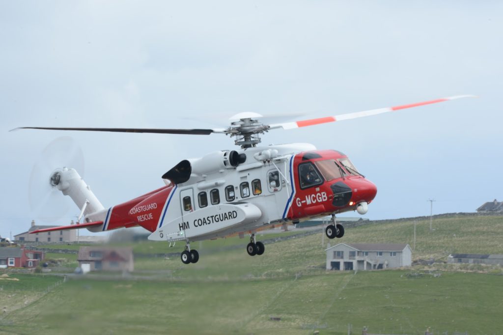 Estadísticas de los helicópteros SAR del HM Coastguard en 2021